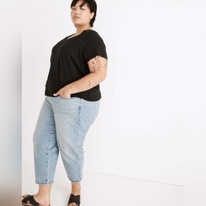 Madewell Whisper Cotton V-Neck Tee Plus Size